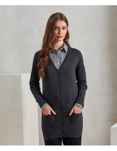 PRE-PR698-Cardigan long pour femme